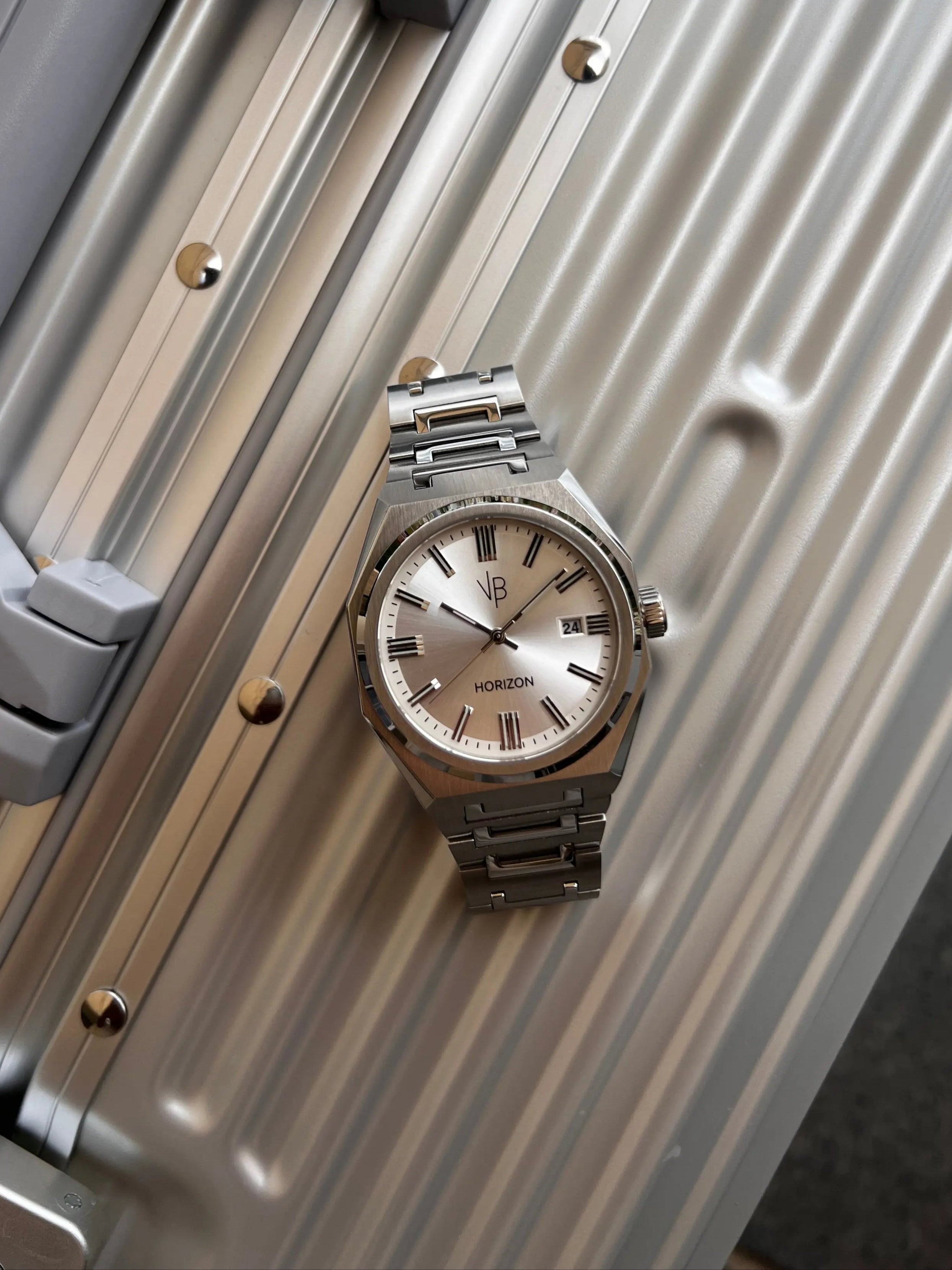 Montre homme VBerthon HORIZON 001 Gris 